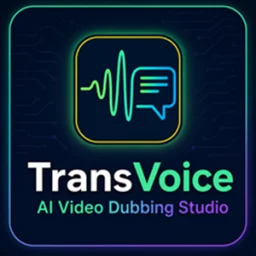 TransVoice Studio - AI Video Dubbing & Visual Translator
