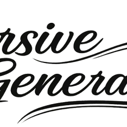 Cursive Generator