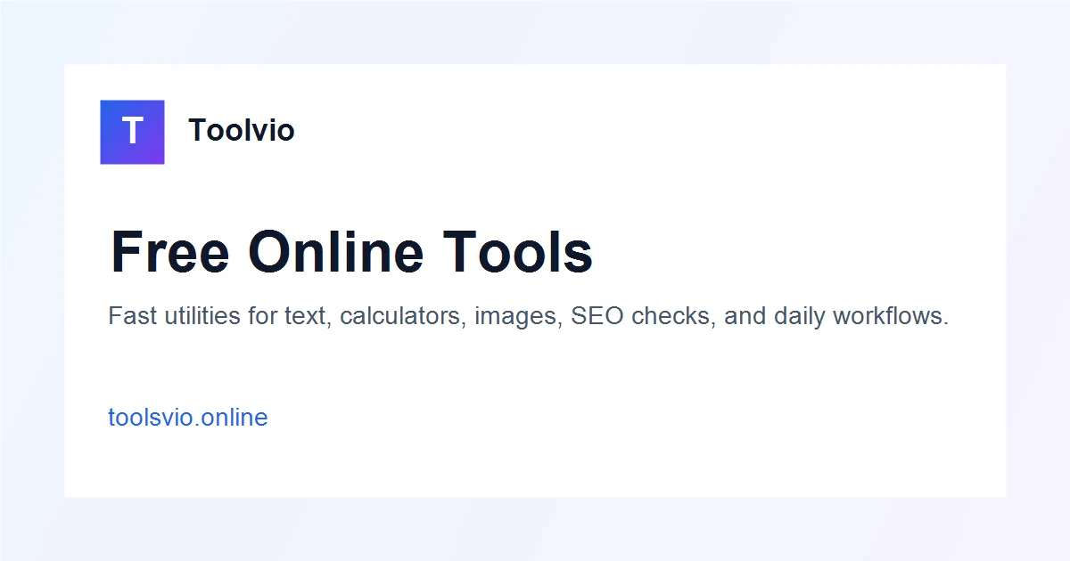 Productivity tools social preview