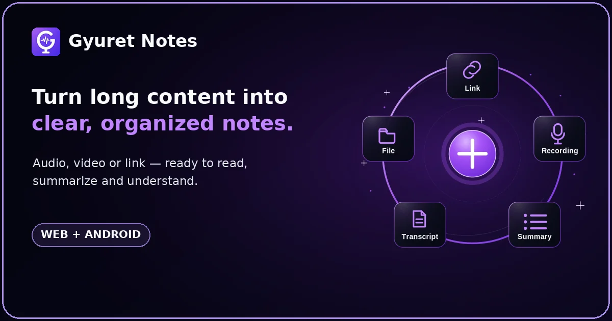 Gyuret Notes social preview