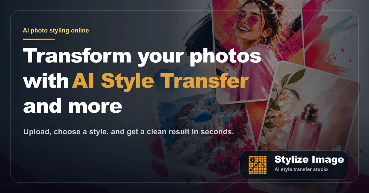 Stylize Image social preview