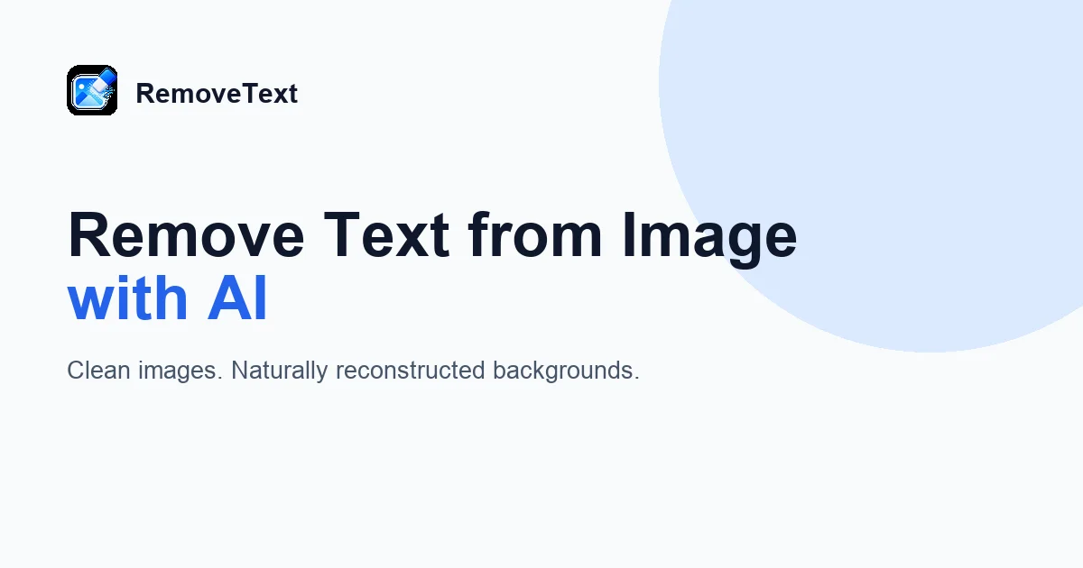 RemoveText social preview