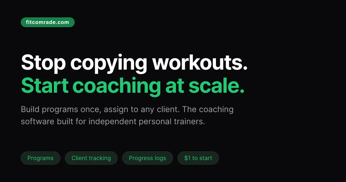 FitComrade social preview