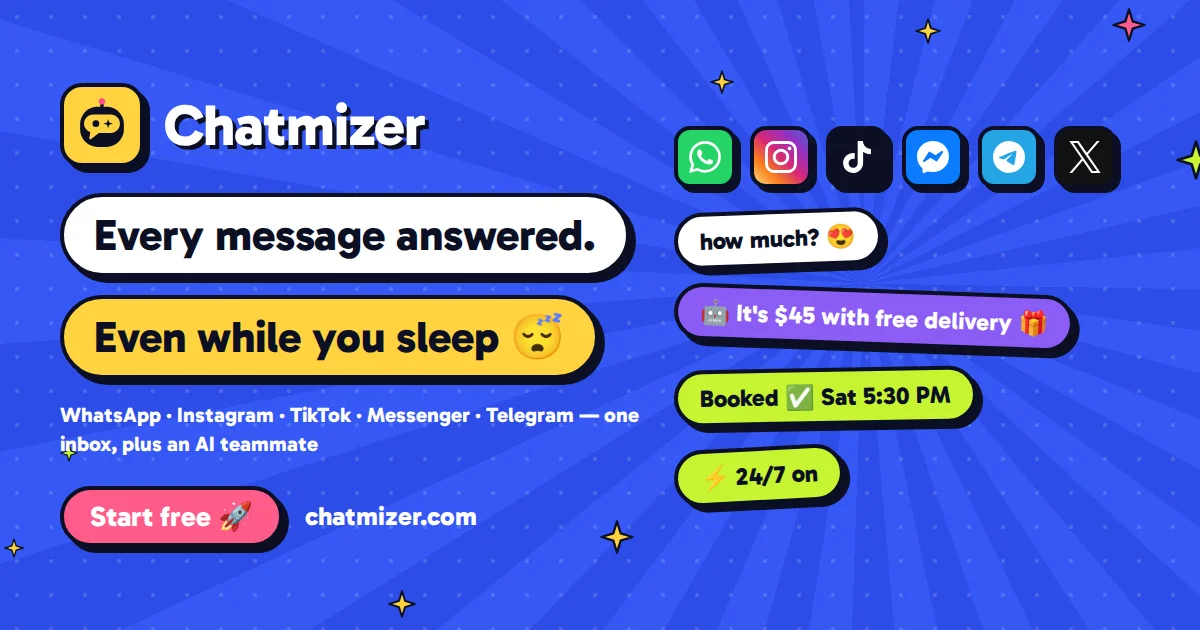 Chatmizer social preview