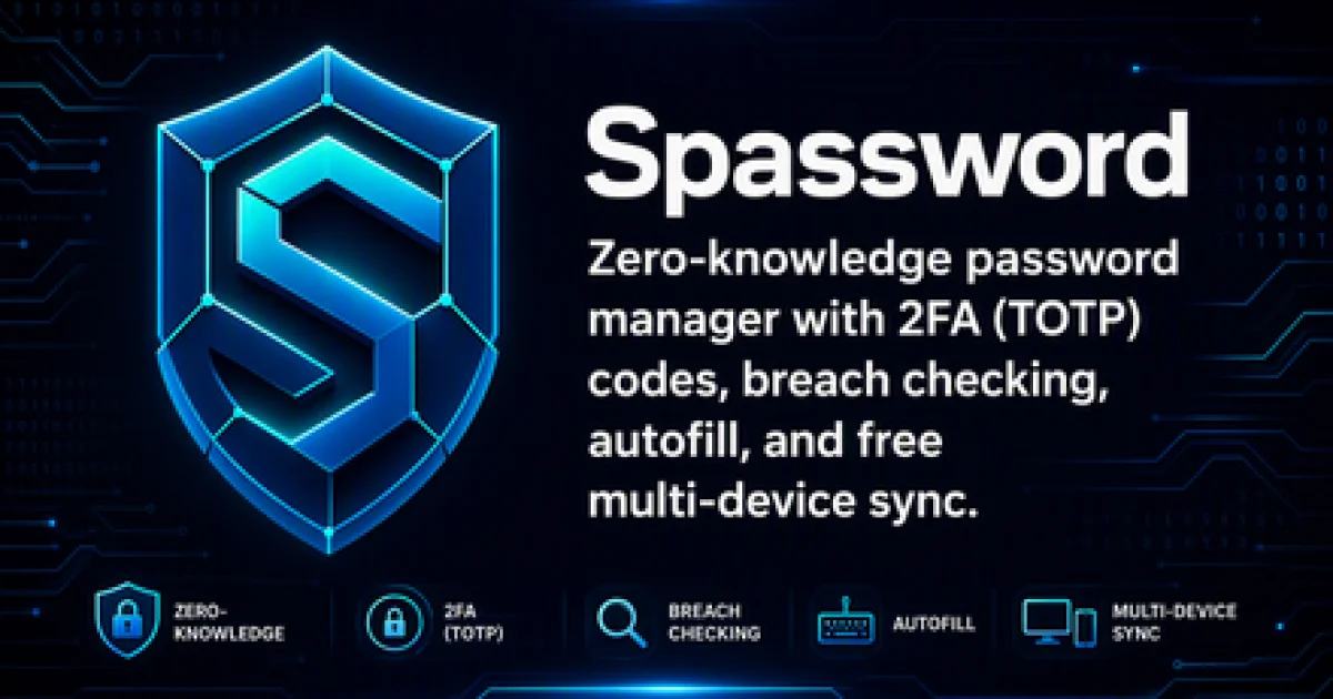 Spassword social preview