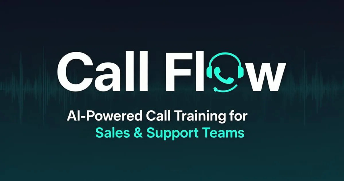 Call Flow AI Call Center Training social preview