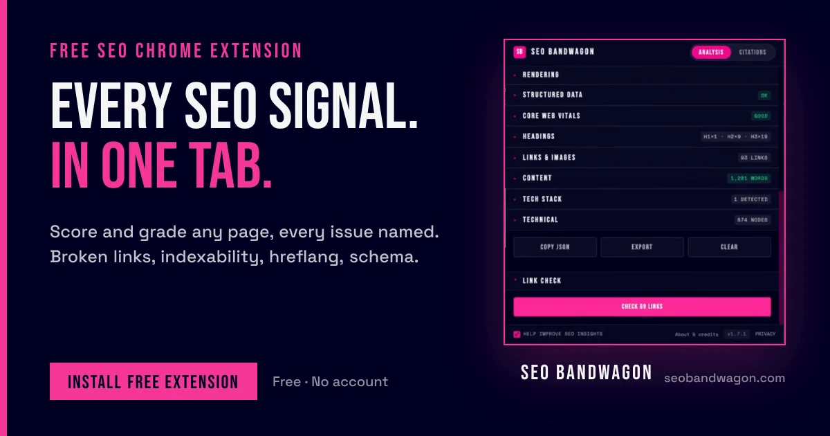 SEO Bandwagon social preview