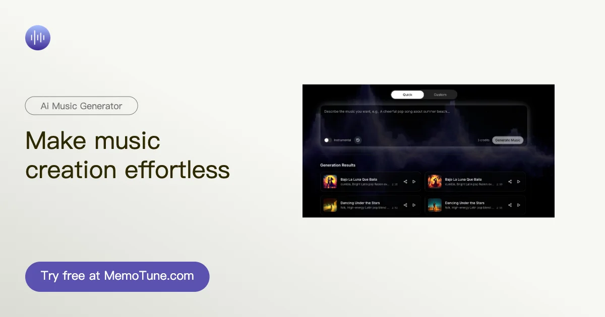 MemoTune social preview
