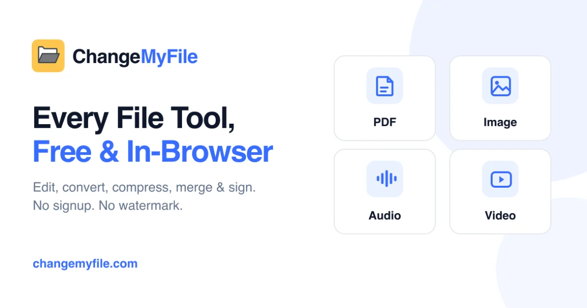 ChangeMyFile social preview