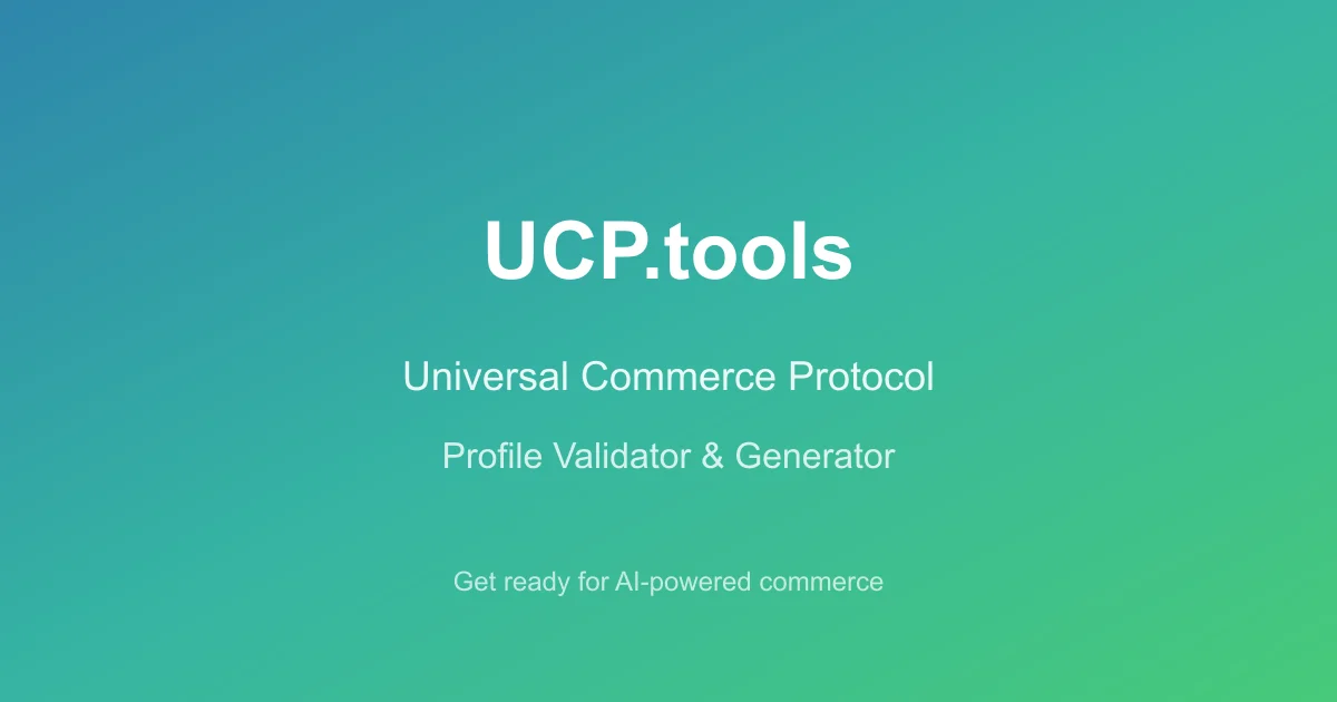 UCP social preview