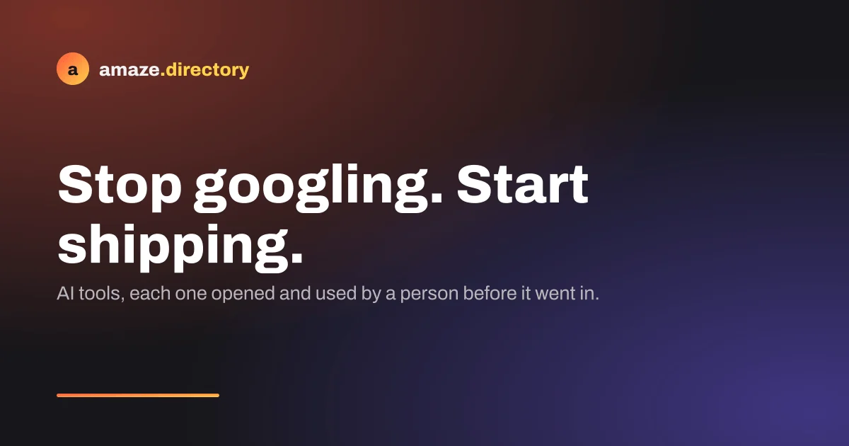 amaze.directory social preview
