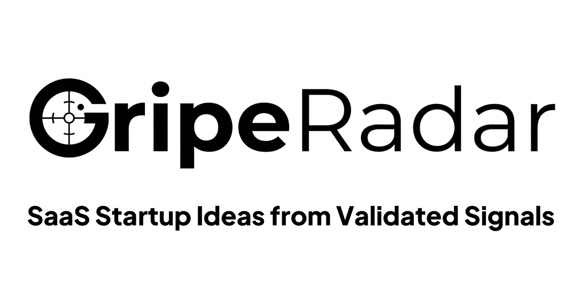 GripeRadar social preview