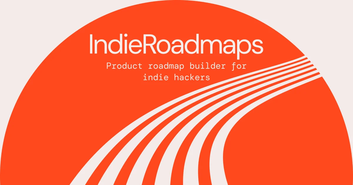 IndieRoadmaps social preview