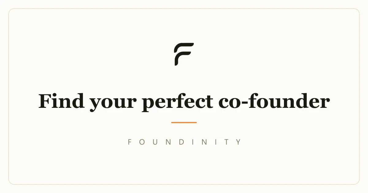 Foundinity social preview