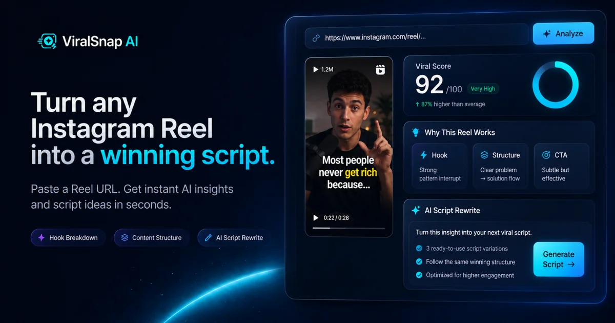 ViralSnap social preview