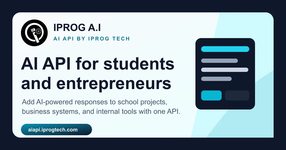 IPROG A.I social preview