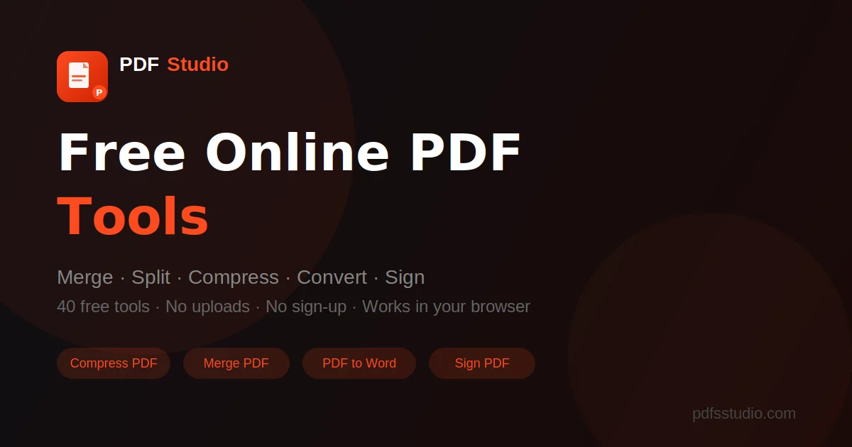 PDF Studio social preview