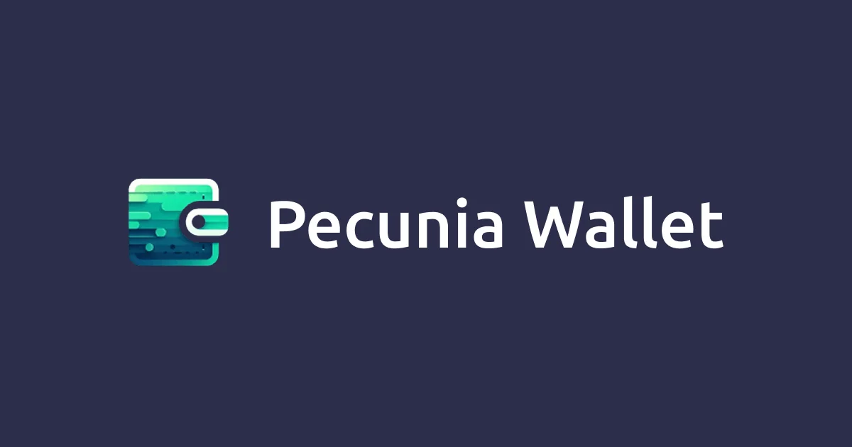Pecunia Wallet social preview