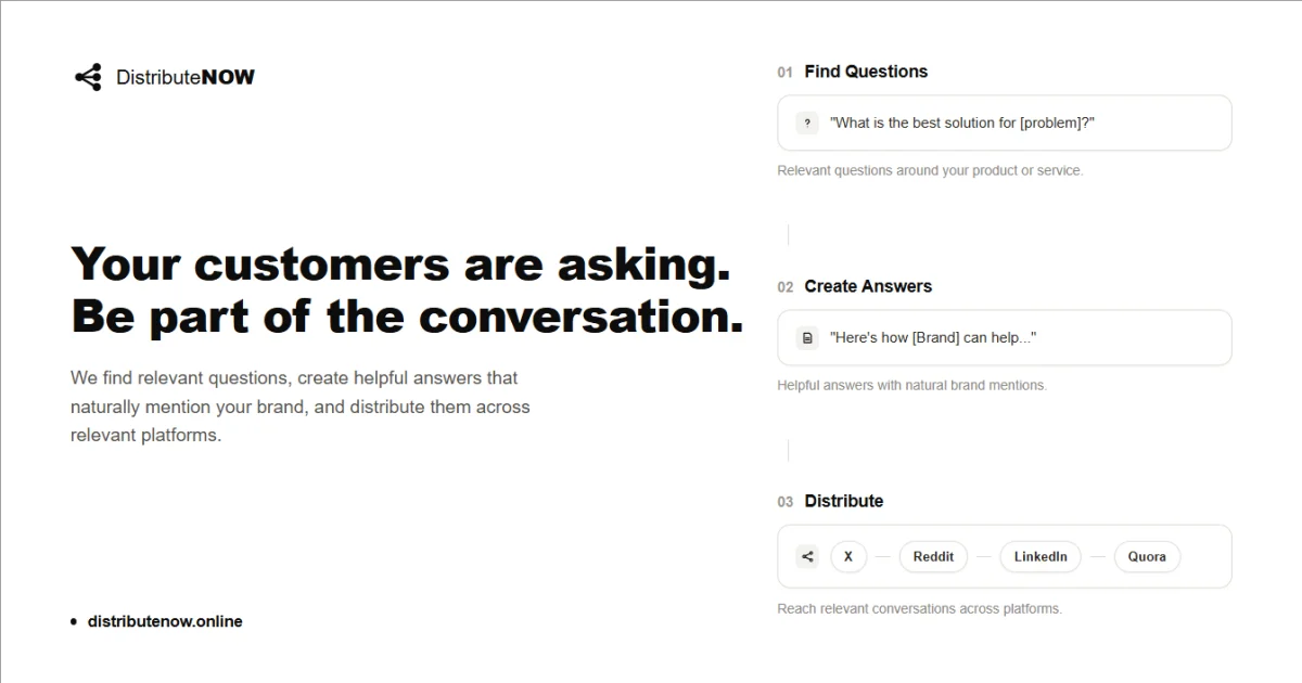 DistributeNow social preview