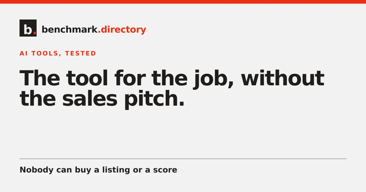 benchmark.directory social preview