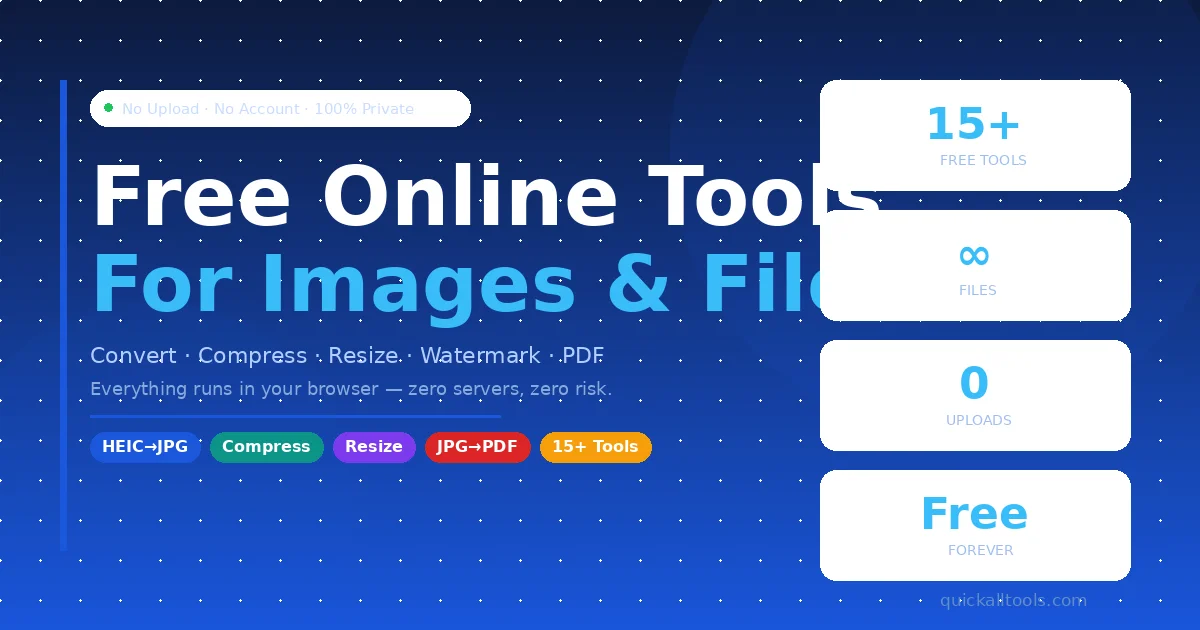 Quick Tools social preview