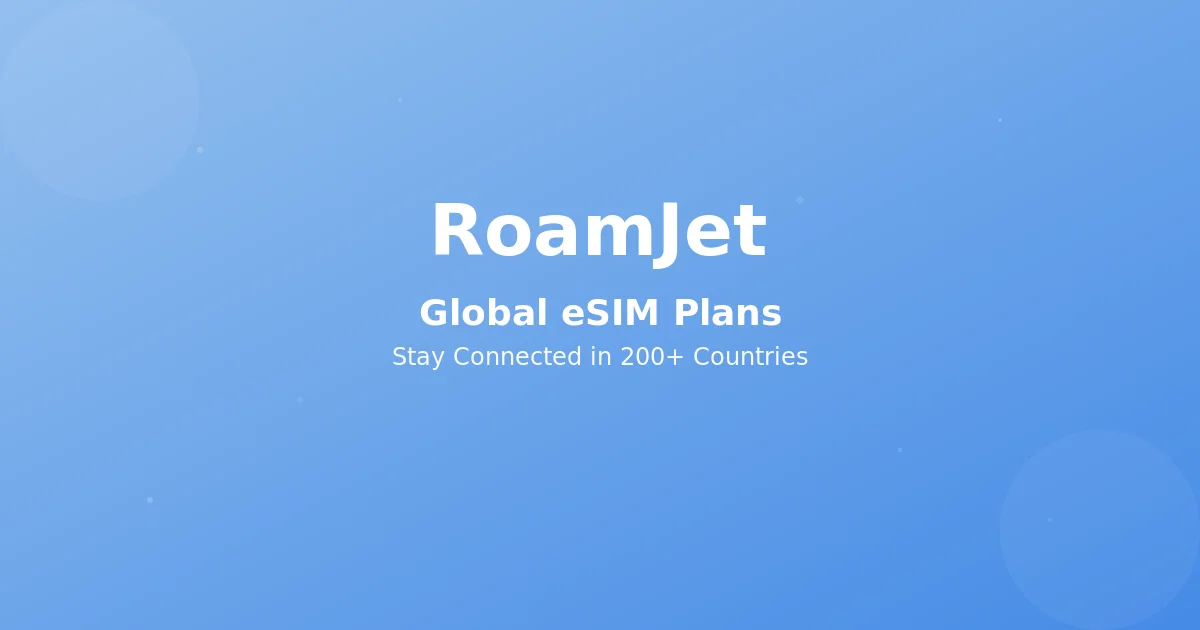 Roamjet eSIM social preview