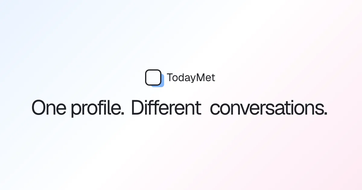 TodayMet social preview