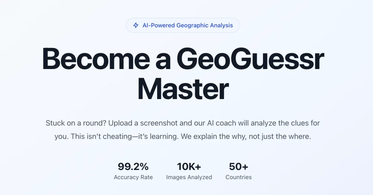 GeoSolver social preview