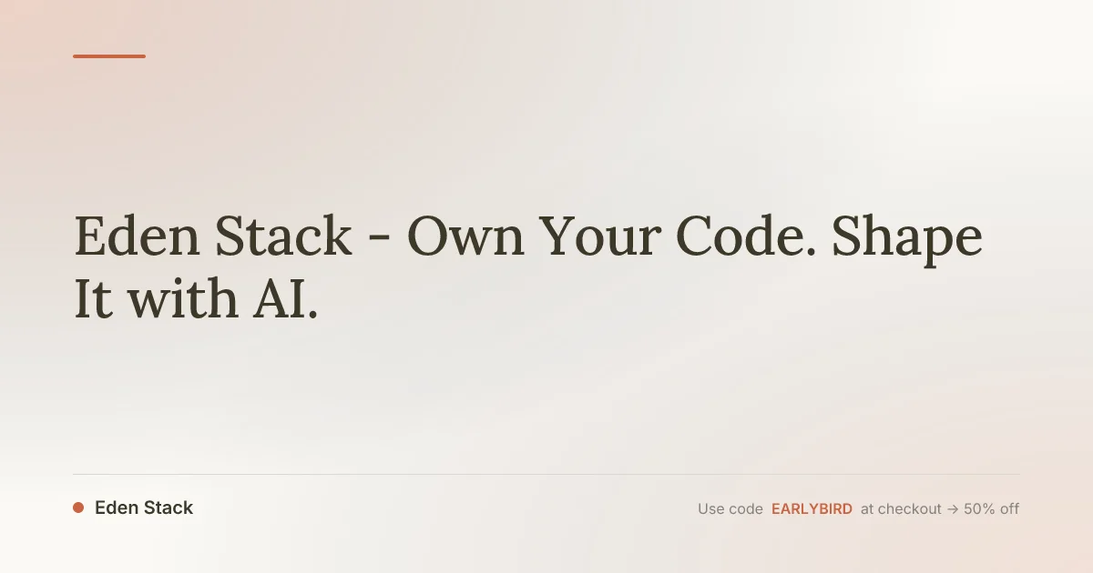 Eden Stack social preview