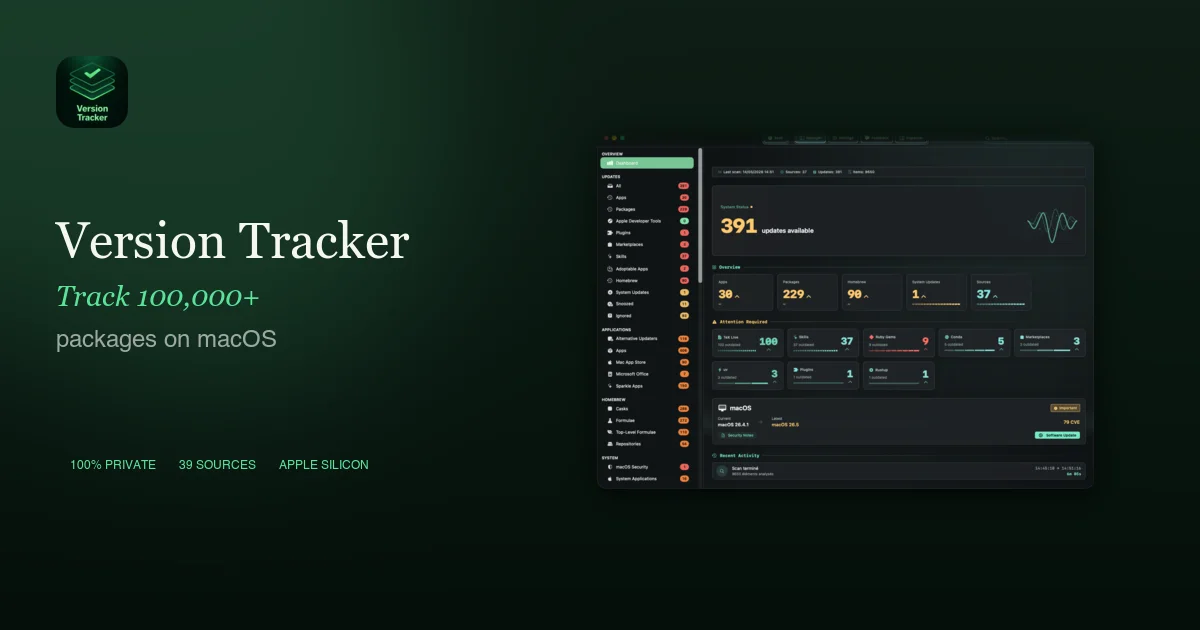 Version Tracker social preview