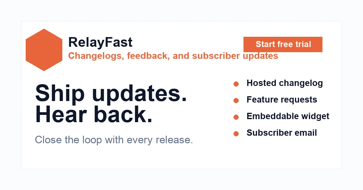 Relayfast social preview