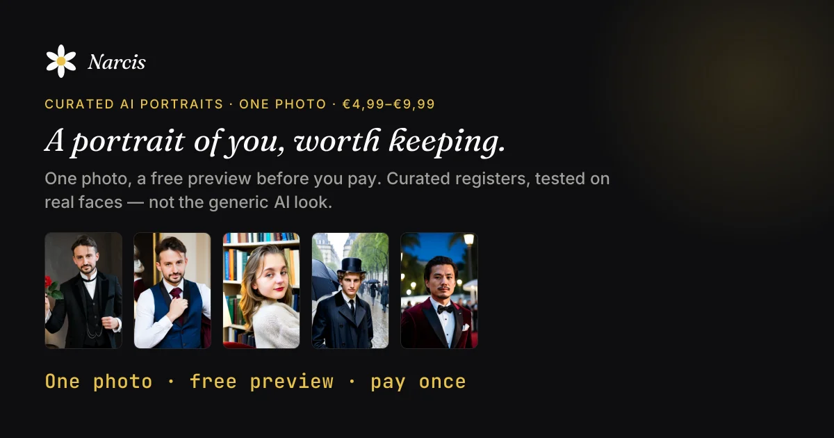 Narcis - AI Photos social preview