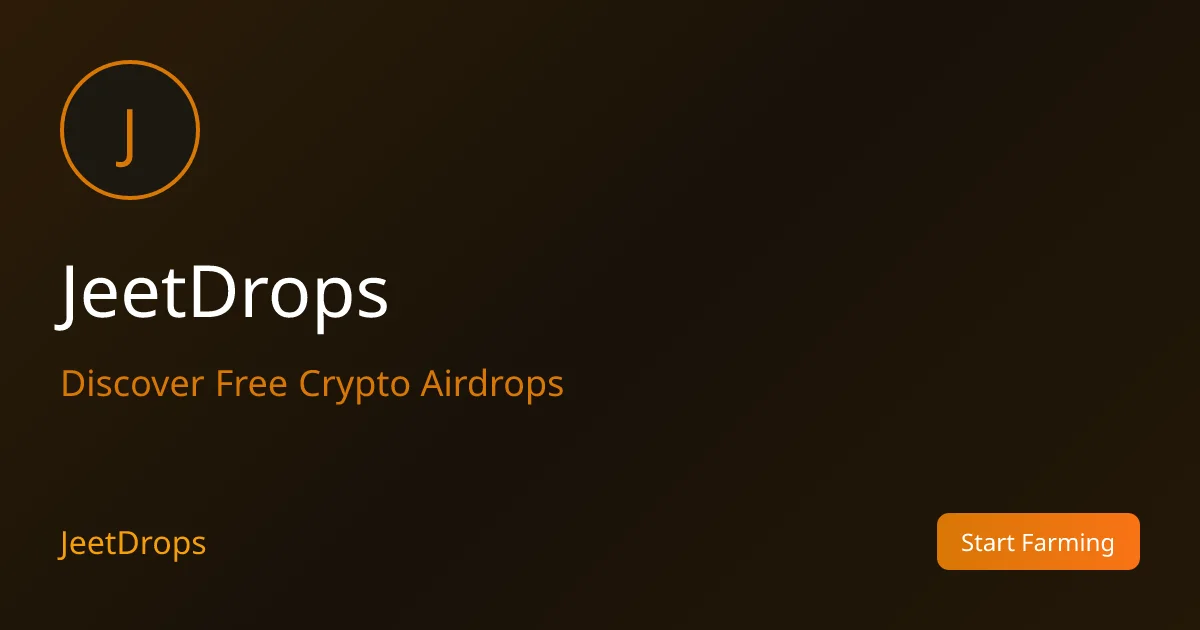 Jeetdrops Airdrops social preview