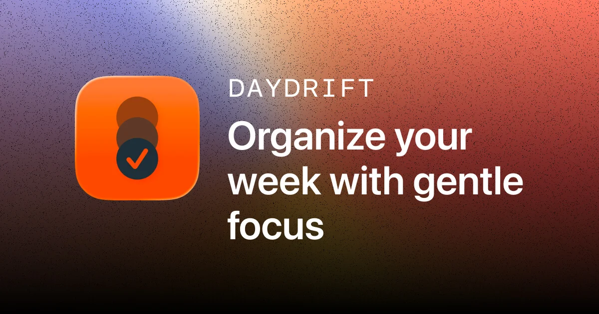 DayDrift social preview