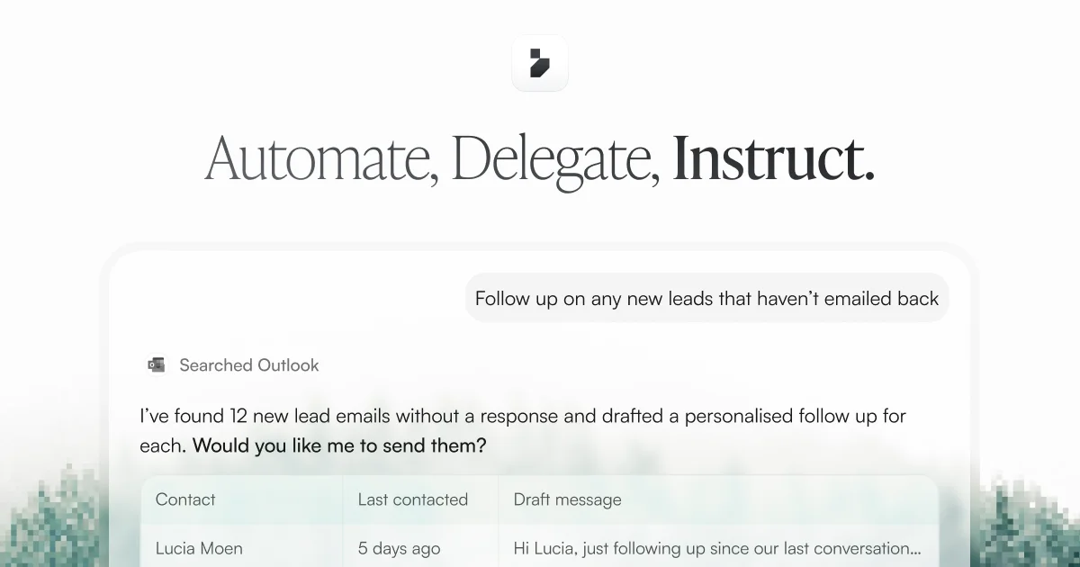 Instruct social preview
