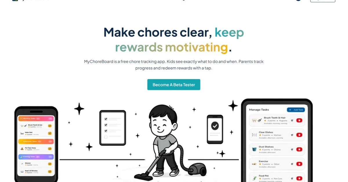 MyChoreBoard social preview
