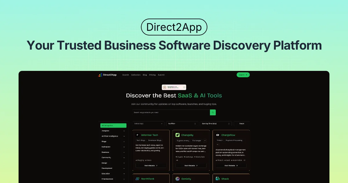 Direct2App social preview