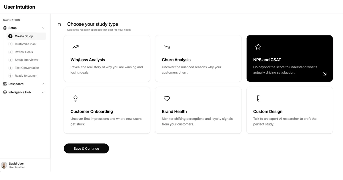 User Intuition social preview