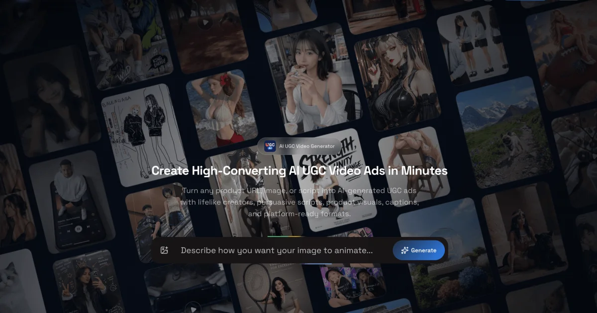 AI UGC Video Generator social preview