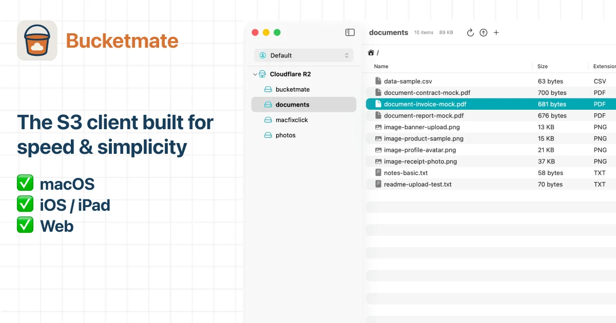 BucketMate social preview