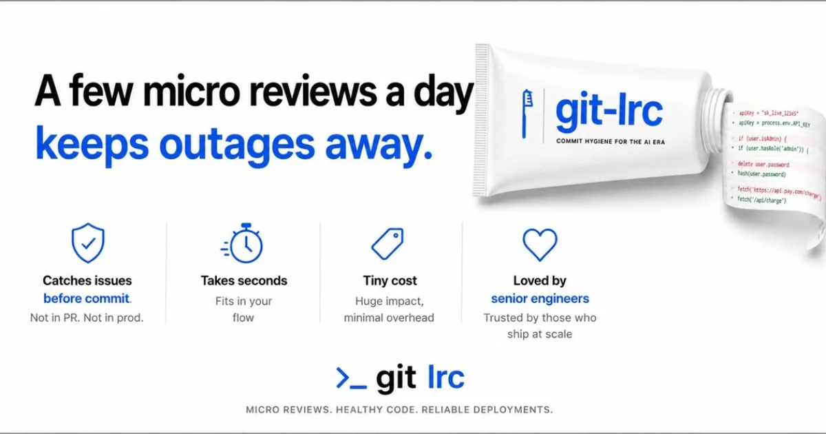 git-lrc social preview
