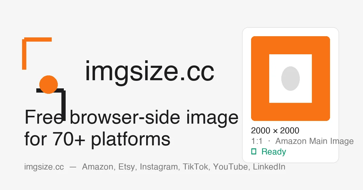 ImgSize social preview