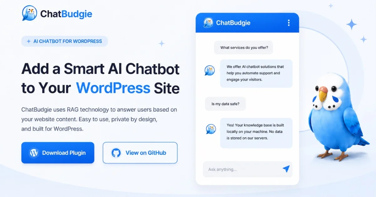 ChatBudgie social preview