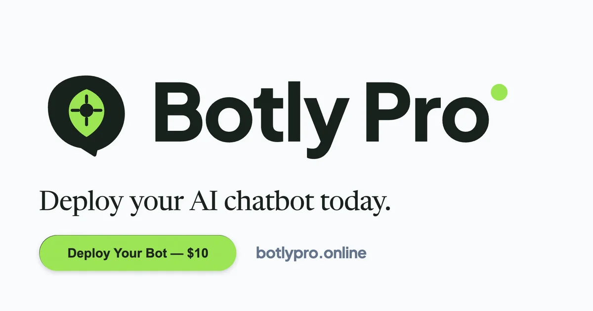 Botly Pro social preview