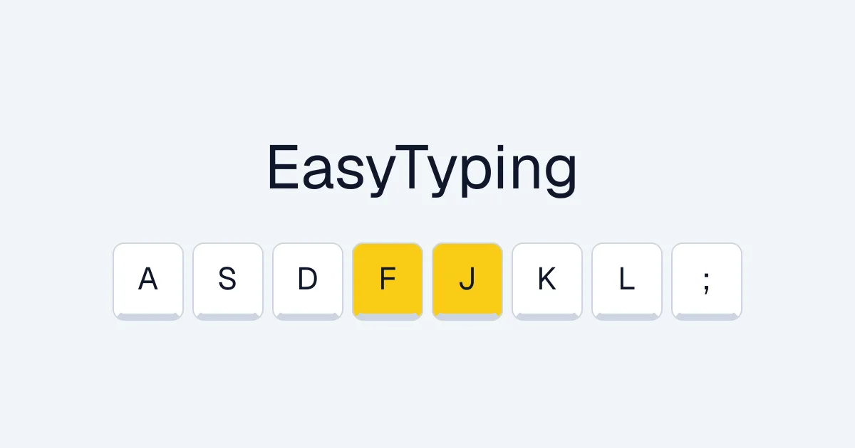 EasyTyping social preview