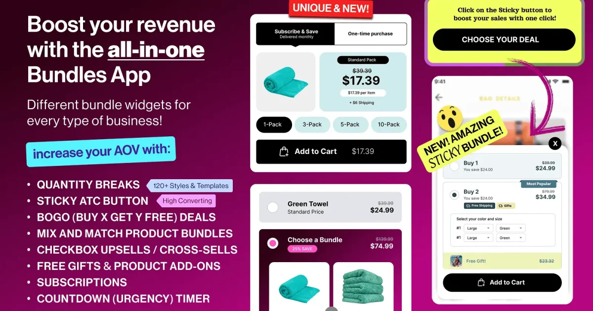 V Bundles - Bundle Builder & Upsell App social preview