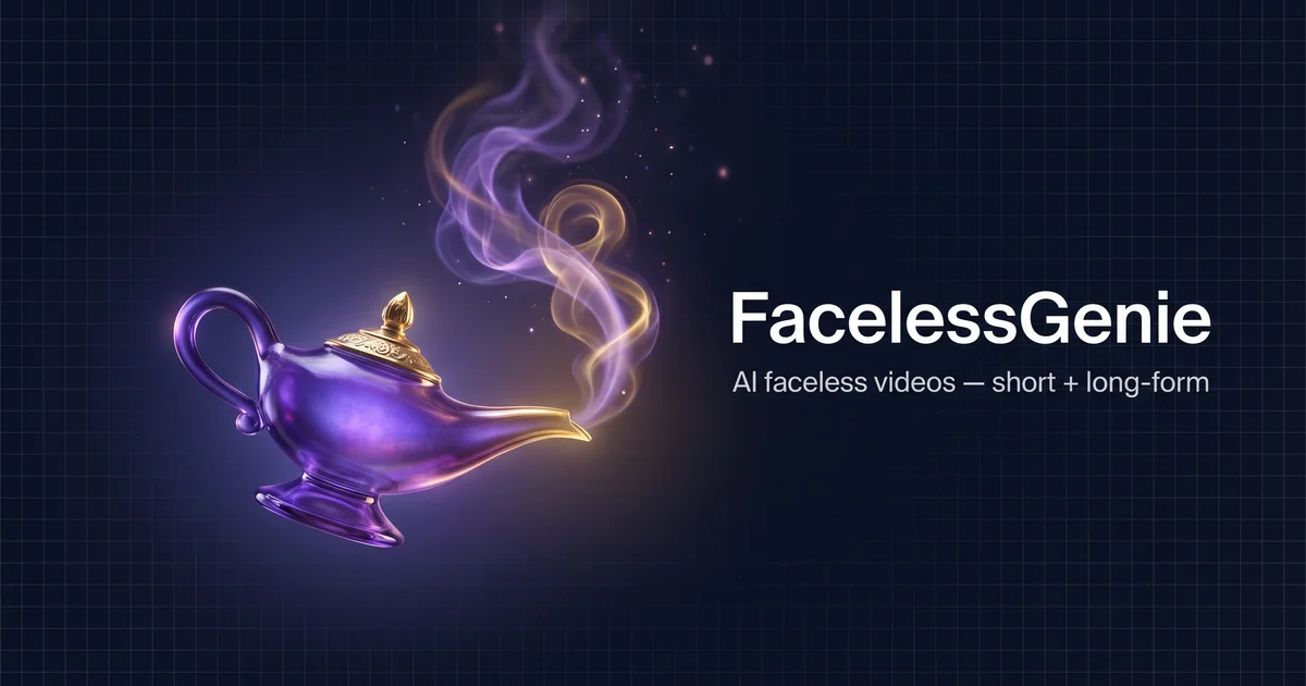FacelessGenie social preview