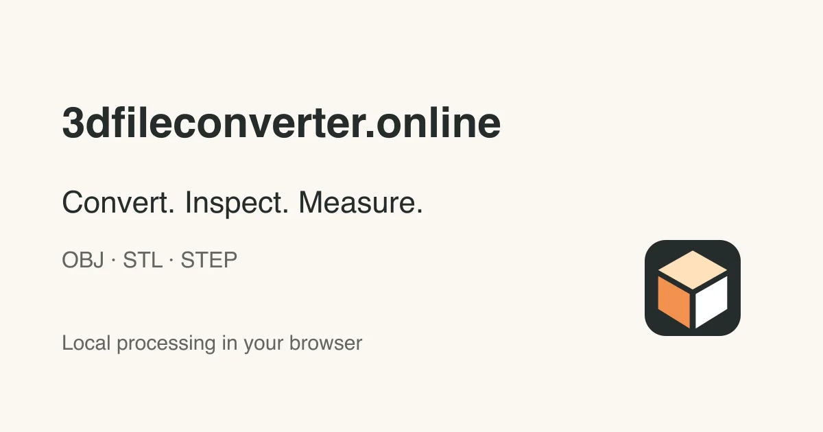 3dfileconverter.online social preview