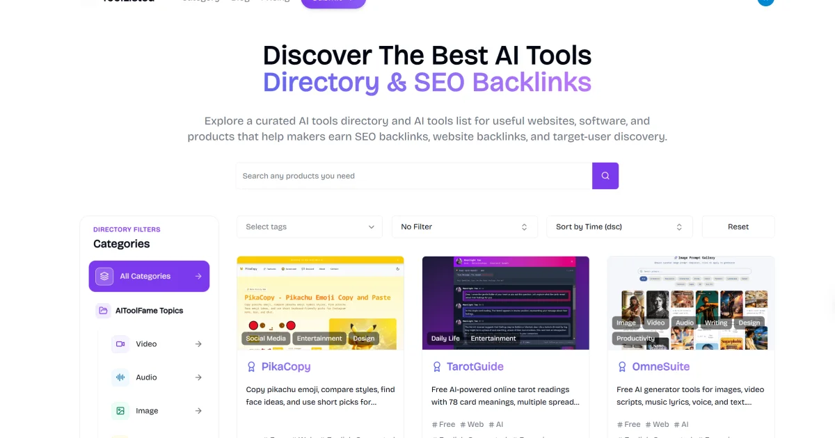 ToolListed social preview