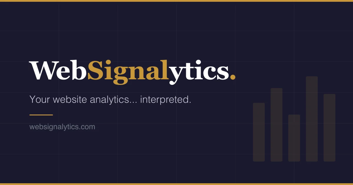 WebSignalytics social preview
